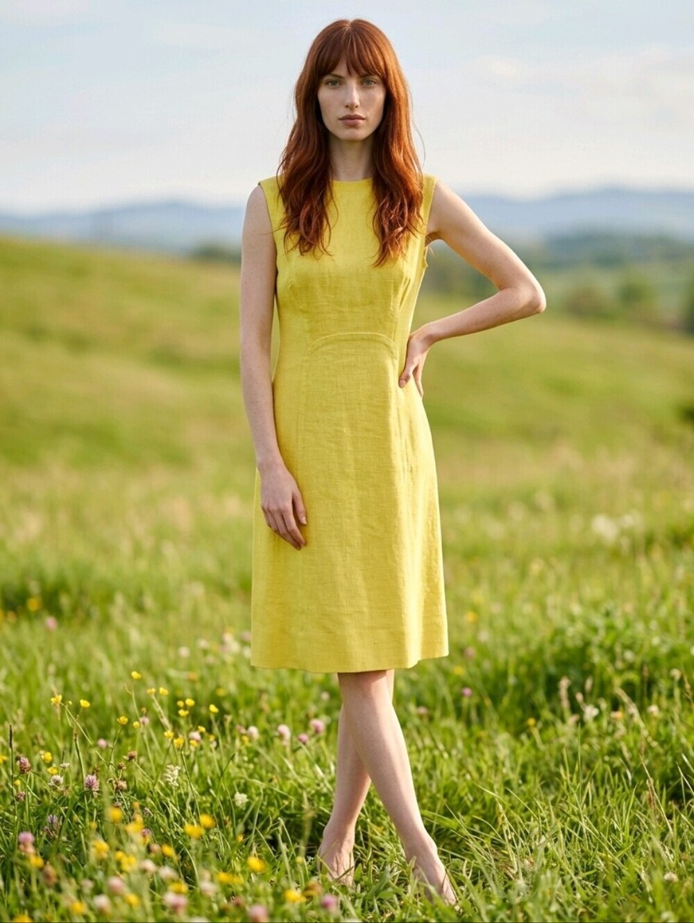 Vintage Moygashel Irish Linen From Klothes Horse East Islip Timeless Dress Sz S